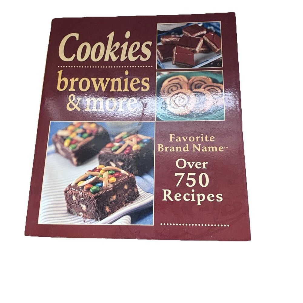 Cookies Brownies & More Cookbook 2003 Over 750 Recipes Publications Paperback